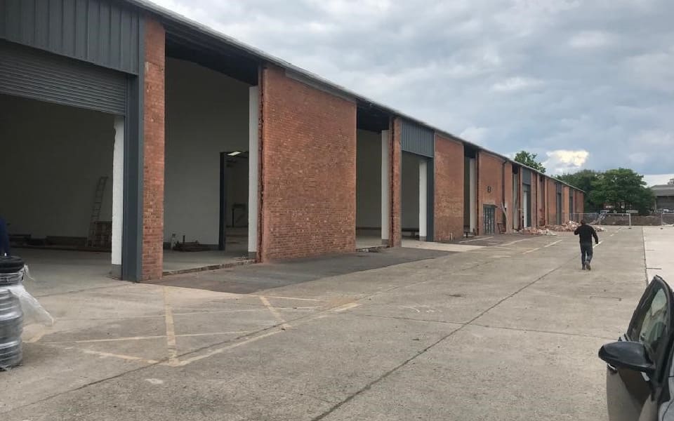 Diamond Trucks’ Renault Trucks commercial vehicle workshop and dealership under construction in Warrington, Cheshire