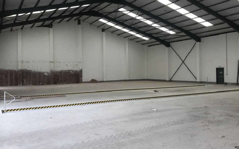 Commercial vehicle workshop refurbishment and installation at Diamond Trucks’ new truck dealership in Warrington, delivered by CCS Garage Equipment