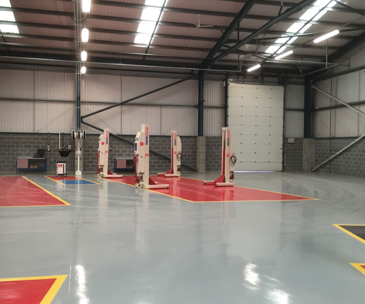 Garage Equipment Project for Ryder, UK